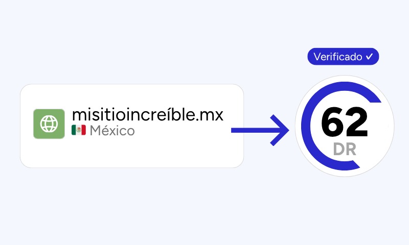 DR Checker — verifica el Domain Rating de cualquier dominio